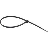 Abraçadeira de nylon 400x4,8mm preta com 100 peças - Nove54