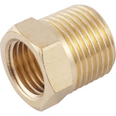 Adaptador bucha red 3/8x1/4" npt latão macho/fêmea Vonder