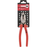 Alicate universal 8" aço carbono polido plastificado Nove54