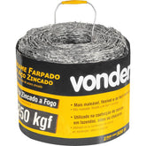Arame Farpado 250Kgf 500 metros - Vonder