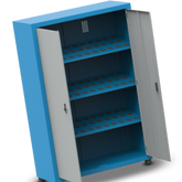 Armário com 3 Prateleiras porta cone ISO40 para 90 pecas ARM052 CMB