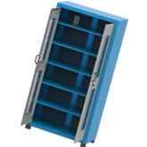 Armário Médio com 5 Prateleiras reguláveis e Visor de acrílico ARM020A CMB