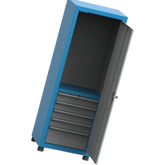 Armário Pequeno com 5 Gavetas e Painel perfurado ARM013 CMB