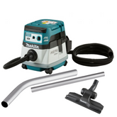 Aspirador de Pó 8L Sem Fio 36V Com AWS Filtro HEPA 10 Sacos Coletores Acessórios DVC867LZX1 Makita - Guimepa