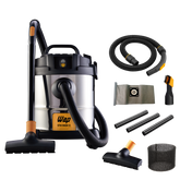 Aspirador de Pó e Água WAP GTW Inox 12 Potência de 1400W e Bocal de Sopro 220V - Guimepa