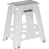 Banqueta Plástica Dobrável Altura 450mm Vonder
