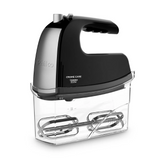 Batedeira Portátil Chrome Case PBT450P 550W Philco Com 4 Velocidades e Acabamento Inox 127V