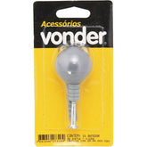 Batente plástico para porta cinza com bucha 8mm - Vonder