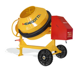 Betoneira 400L Rental Com Motor Trif 2Cv 380V 60Hz 4P Com Roda Maciça Menegotti