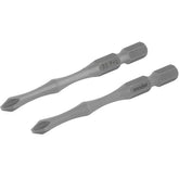 Bits de Torção S2 1/4 N. 2 75Mm com 2 Peças Vonder