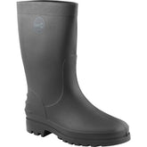 Bota de Pvc Preta Cano Médio Sem Forro 39/40 Nove54