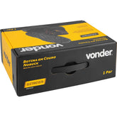 Botina Nobuck PU Bidensidade sem Biqueira 45 Vonder