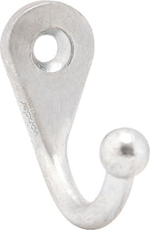 Cabide simples pequeno metálico niquelado Vonder