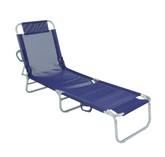 Cadeira Espreguicadeira Azul Marinho Bel