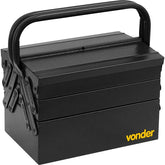 Caixa metálica ferramentas Sanf. 300X190X200mm 5 gav Vonder