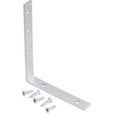 Cantoneira p/ cortina 08x10cm zincado cce0810 c/ 4 pç Vonder