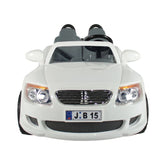 Carrinho Elét. Convers. B15 2 Lug c/ CR Branco 12V Bel Brink