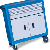 Carro para ferramentas com 1 Bandeja 2 Portas e 3 Gavetas CMB814 CMB