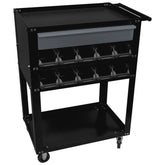 Carro para Ferramentas c/ Gavetas Plást Dark 120kg Presto