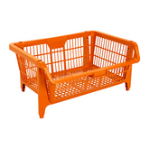 Cesto Expositor Empilhável Medio Laranja Presto