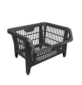 Cesto Expositor Empilhável Preto Presto