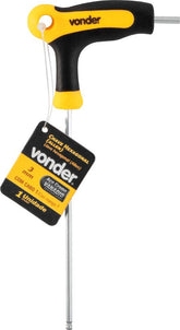 Chave Allen Abaulada 3,0Mm Com Cabo T Vonder