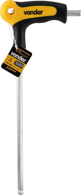 Chave Allen Abaulada 8,0Mm Com Cabo T Vonder