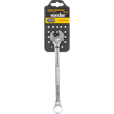 Chave Combinada 15mm em Aço Cromo Vanádio Encartelada Vonder