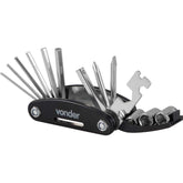 Chave multifunção 15 em 1 para bicicletas Vonder