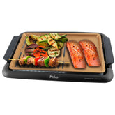 Churrasqueira Elétrica PCQ1500D 1500W Philco Base Removível e Coletor de Gordura 220V