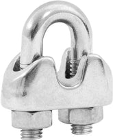 Clips Para Cabo de Aço 1/2" 12,7mm Inox Vonder