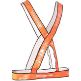 Colete refletivo laranja tipo X tamanho GG - Nove54