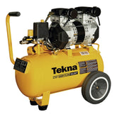 Compressor de Ar CPSH9025-2C Tekna 24L 2,5HP Pressão Máxima 116 PSI Com Rodas Traseira 220V 60Hz