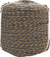 Corda Multifilamento Trançada 10,0mm 11,0kg 147 Metros Cinza