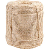 Corda sisal torcida 5,0mm 7,5kg 400 metros natural - Vonder