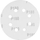 Disco de Lixa c/ Costado em Pluma 125mm G180 10 peças Vonder