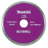 Disco de Corte Diamantado 110 x 20 mm D-40705 Makita