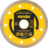 Disco de Corte Diam. 110mm p/ Porcelanato UltraFino Vonder