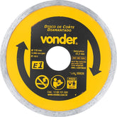 Disco Diamantado 110mm E1 Furo 22 Vonder