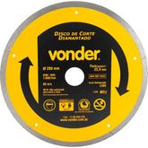 Disco Diamantado 200Mm Liso Vonder