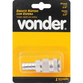Engate Rapido Espigao 1/2" com 1 peça - Vonder