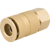 Engate rápido fêmea 1/4" npt latão esfera Vonder