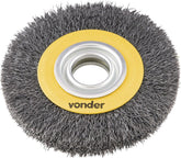 Escova Circular Ondulada 6x3/4 Furo 1.1/4 Poli Vonder