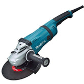 Esmerilhadeira Angular 230mm 9'' 2600W Metal 6600 RPM com Chave de Pino e Punho GA9040S 220V Makita