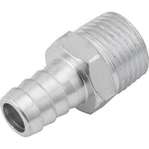 Espigão Fixo Macho Para Mangueira 1/2 Rosca 1/2 Npt Aço Zi