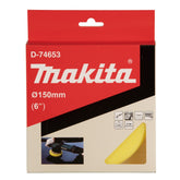 Esponja de Espuma 125 Amarela Makita para Polimento