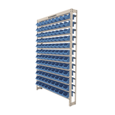 Estante Gaveteiro com 108 Gavetas n3 Azul e bege Presto