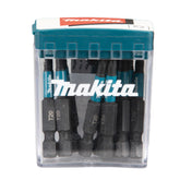 Estojo de Bits de Impacto T20-50 mm 10 Peças Makita