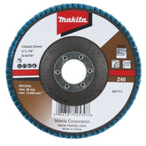 Flap Disco 125 mm Grão Z40 Makita