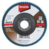 Flap Disco 125 mm Grão Z60 Makita